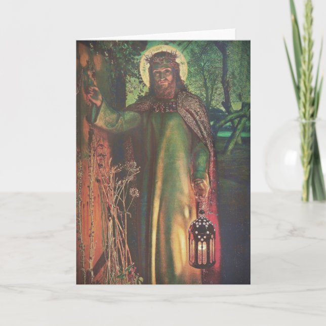Tarjeta Jesús se para en la puerta y toca (Anverso)