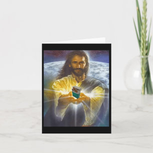 Tarjeta Jesús Sostenía Cigarrillos, Jesús Gracioso