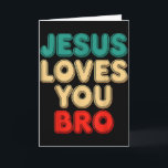 Tarjeta Jesús Te Ama Hermano Fe Cristiana Humor Religioso<br><div class="desc">Jesús Te Ama Hermano Fe Cristiana Humor Religioso</div>