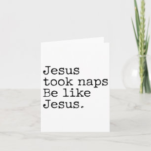 Tarjeta Jesús Tomó Las Napas Como Jesús Ama Graciosamente