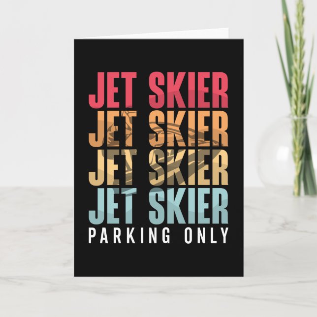 Tarjeta Jetski (Anverso)