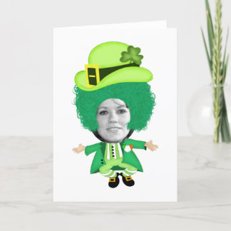 Tarjeta Jig del Día de los Sta Patrocinadores Irlandeses, 
