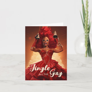 Tarjeta ¡Jingle All Gay! ¡Ho Ho Ho Ho Ho!