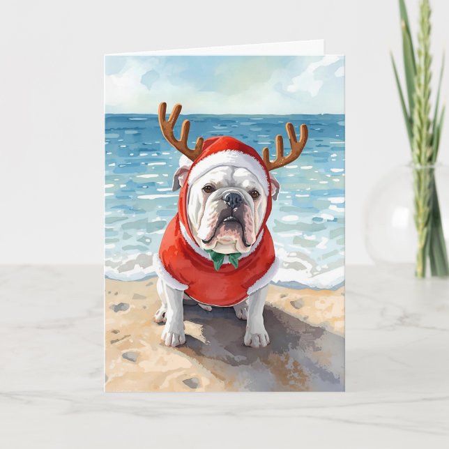 Tarjeta Jingle All Waves - Navidades de Bulldog Beach (Anverso)