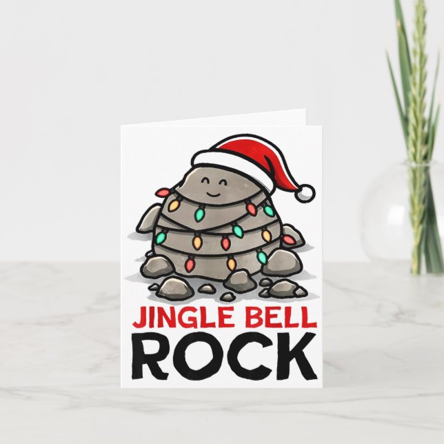 Tarjeta Jingle Bell Rock  (Anverso)