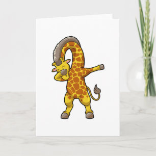 Tarjeta Jirafa en baile de Hip Hop Dab