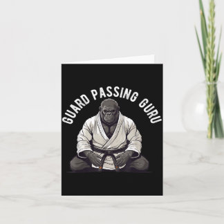 Tarjeta Jiu Jitsu Brasileño BJJ Para Hombres Padre Chico M