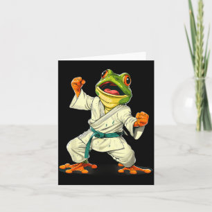 Tarjeta Jiu-Jitsu Judo Sapo MMA Artes Marciales Taekwondo