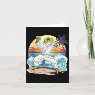 Tarjeta Jiu-Jitsu MMA Sapo Taekwondo Rana Judo Playa