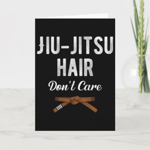 Tarjeta Jiu Jitsu Pelo No Importa Judo Karate Boxeo Kickb