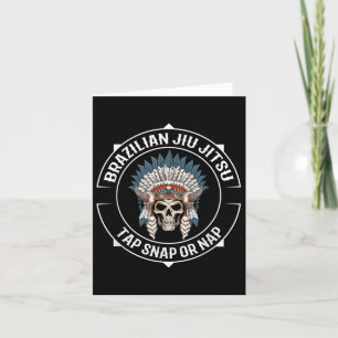 Tarjeta Jiu Jitsu War Bonnet - Equipo de envío Jiu Jitsu W