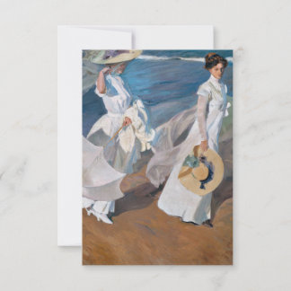 Tarjeta Joaquin Sorolla Y Bastida - Recorriendo El Mar