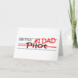 Tarjeta Job Dad Pilot