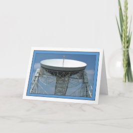 Tarjeta Jodrell Bank Greetings Card