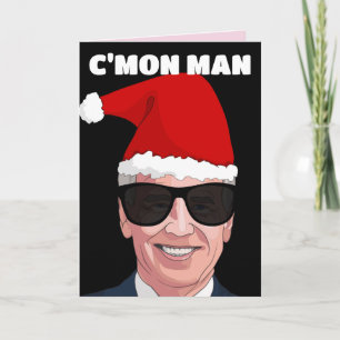 TARJETA JOE BIDEN FUNNY NAVIDADES CARTA