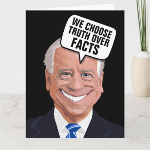 TARJETA JOE BIDEN FUNNY SOBRE EL CUMPLEAÑOS DE LA COLINA L