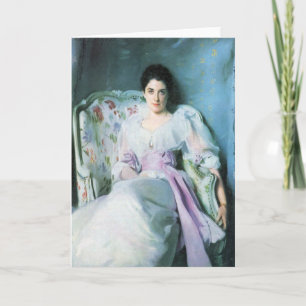 Tarjeta John Singer Sargent - señora Agnew
