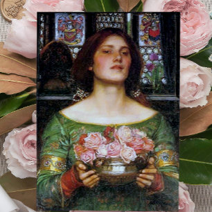 Tarjeta John Waterhouse - Gather Ye Rosebuds