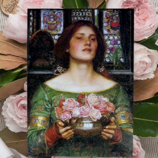 Tarjeta John Waterhouse - Gather Ye Rosebuds