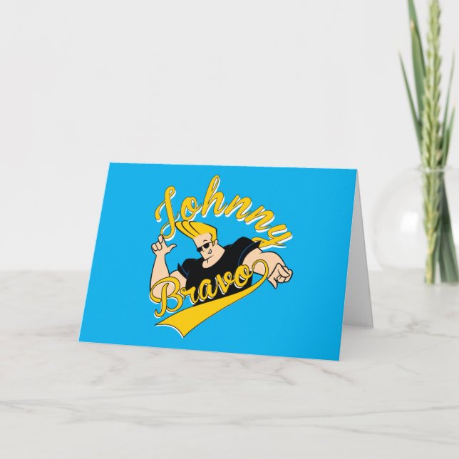 Tarjeta Johnny Bravo Athletic Graphic (Anverso)