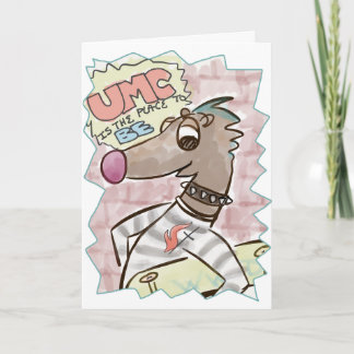 Tarjeta Johnny Weasel Greeting Card