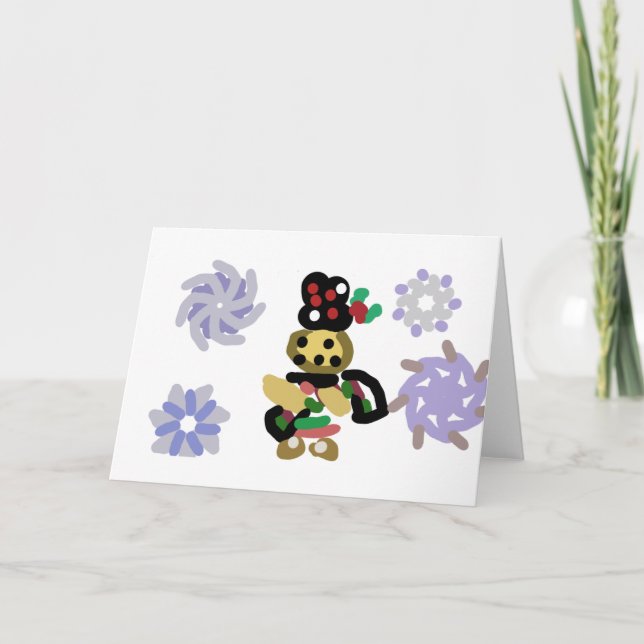 Tarjeta Jolly Gingerbread (Anverso)