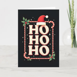 Tarjeta Jolly Ho Ho Ho