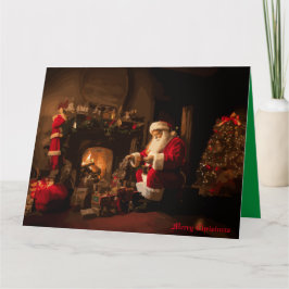 Tarjeta Jolly Old Saint Nick