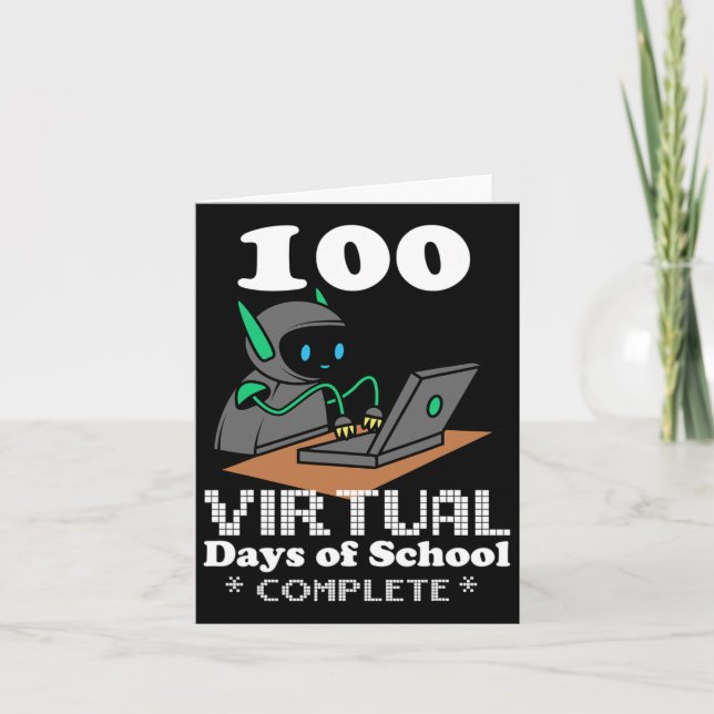 Tarjeta Jornadas Virtuales De Aprendizaje Remoto Escolar E (Anverso)