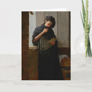 Tarjeta José Almeida Jr - Saudade (Longing) (1899)