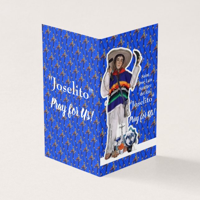 Tarjeta Joselito Prayer Card (Exterior)