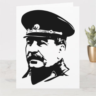 Tarjeta Joseph Stalin, URSS, CCCP, Unión Soviética, comuni