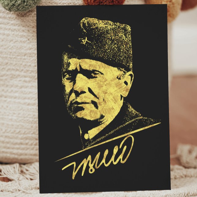 Tarjeta Josip Broz Tito Yugoslavia Presidente (Subido por el creador)