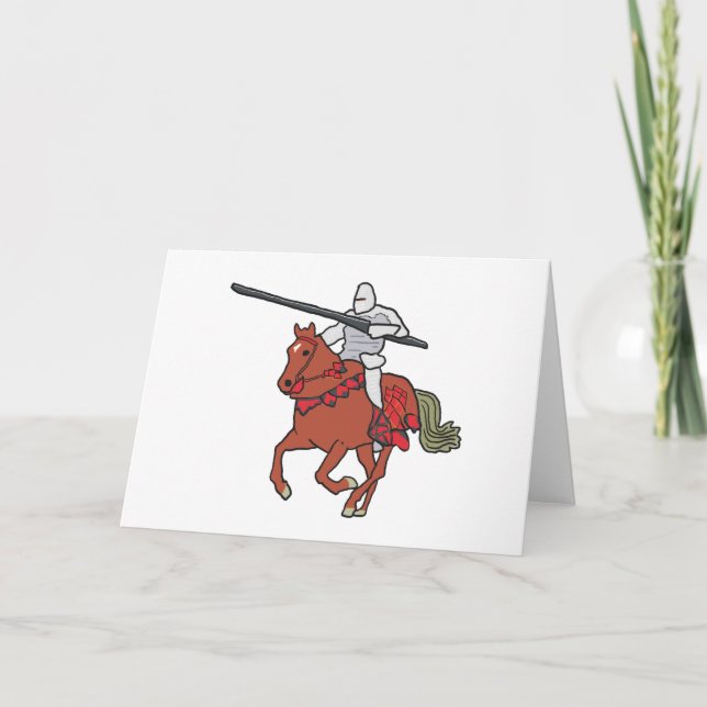 Tarjeta Jousting Knight (Anverso)