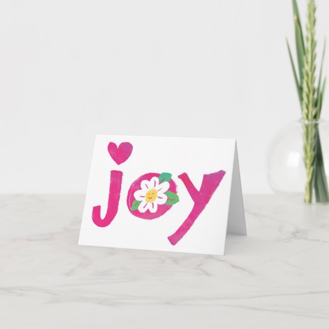 Tarjeta Joy Cards (Anverso)