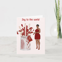Tarjeta Joy Navidades Card