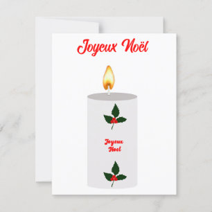 Tarjeta Joyeux Noël