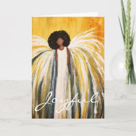 Tarjeta Joyful Angel Holiday Card