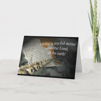 Tarjeta Joyful Noise customize inside card