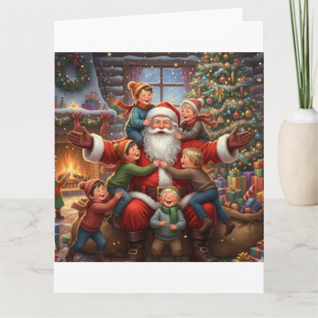 Tarjeta Joyful Whispers by the Tree (Anverso)