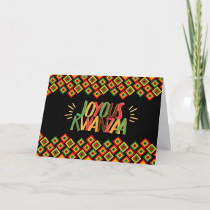 Tarjeta Joyous KWANZAA