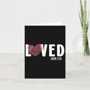 Tarjeta Juan 316 - Corazones de San Valentín amados 