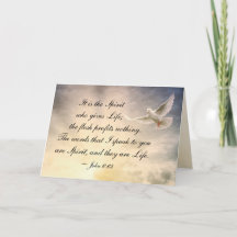 Juan 6:63 Las palabras que hablo son espíritu y vi