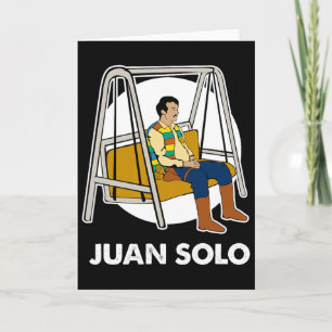Tarjeta Juan Solo Divertido Cinco De Mayo Mexicano Latino