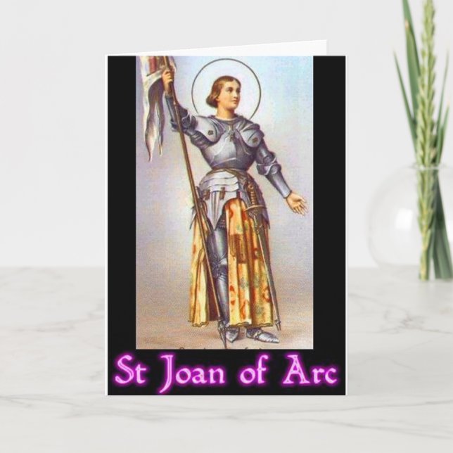 Tarjeta Juana de Arco (Anverso)