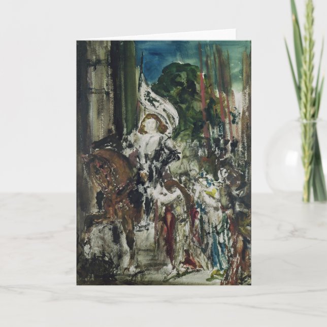 Tarjeta Juana de Arco (Anverso)