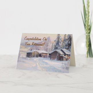 Tarjeta Jubilación de Cabinas de Invierno