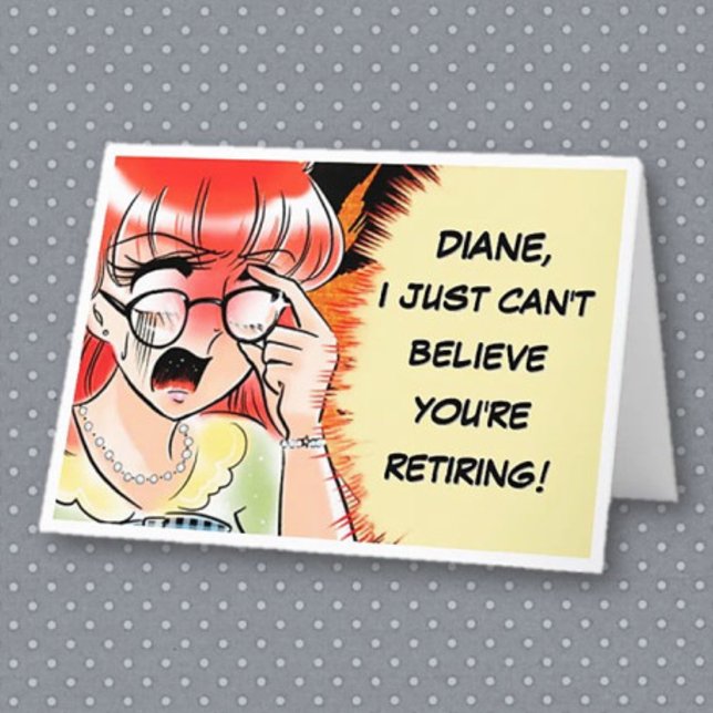 Tarjeta Jubilación de compañeros de trabajo divertidos (Subido por el creador)