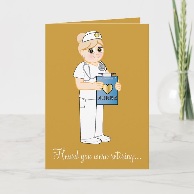 Tarjeta Jubilación de enfermería (Anverso)