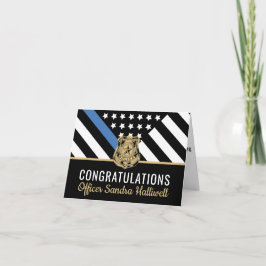 Tarjeta Jubilación de los agentes del orden